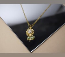 Sunflower Necklace