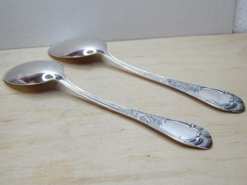 Vintage table spoon KYIV КИЇВ МНЦ 1950s, Nickel silver SOVIET Flatware USSR - Picture 5 of 7