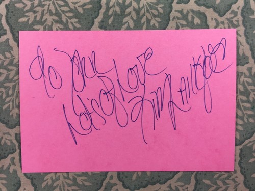 Kim Lankford - Knotenlandung - Happy Days - Fantasy Island - handsigniert 1993