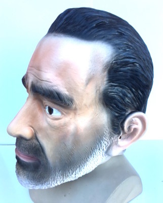 Negan Mask Latex Full Head Zombie Dead Realistic Comic Con Costume Halloween