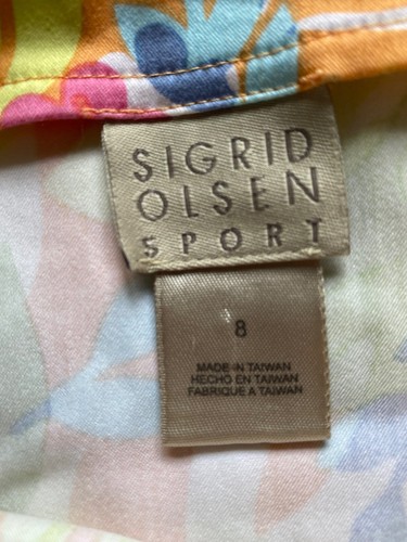 Sigrid Olsen Sport buntes Kleid Damen Größe 8, tolles Frühlings- oder Osterkleid! " - Bild 2 von 6