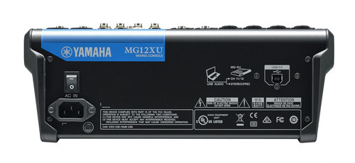 Yamaha MG12XU Mixer 12 canali con effetti SPX e USB--- - Foto 3 di 4