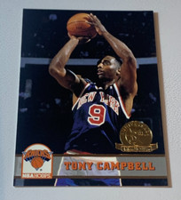 1993-94 Hoops 5th Anniversary Gold Tony Campbell - New York Knicks