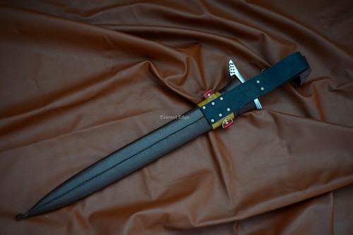 The Kris Sword-Flam sword-Custom Sword-Hunting,Camping,Tactical Sword,Handmade - Picture 12 of 12