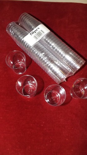 500 Schnapsbecher 2 CL - Plastik "PS" klar mit Eichstrich Schnapsgläser Einweg - Bild 4 von 4