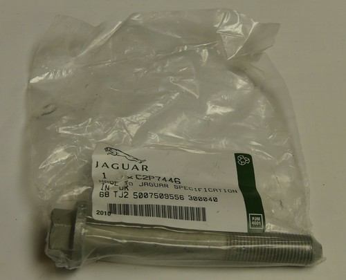 GENUINE JAGUAR M14 BOLT - FOR REAR SUSPENSION ARM JAGUAR XJ, XK & XF C2P7446