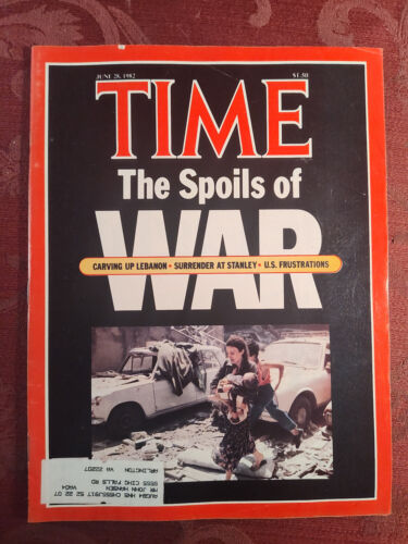 ZEIT 28. Juni 1982 28.06.82 ISRAEL im LIBANON FALKLANDINSELN REAGAN in EUROPA