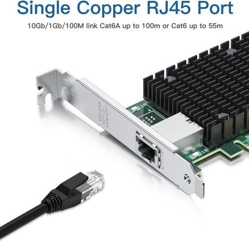Premium 10Gb Ethernet Network Card with Intel Chip - Supports Multiple OS - Picture 5 of 10