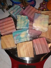 Assorted Sample Size Bars Of Organic  Artisan Milk Soap
