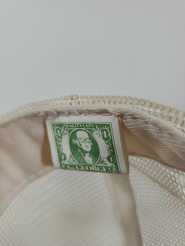 Home Of The Masters Hat Green w/ White Mesh Snapback Vintage Truckers Hat Foam - Picture 7 of 10