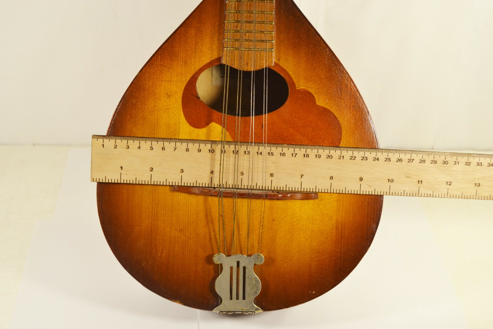 Soviet Musical Instrument Mandolin 8-srtings NEW 1973y Brak gotówki przy odbiorze