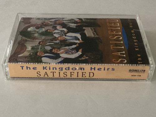 THE KINGDOM HEIRS: Satisfied 1994 M-cassette southern gospel+bonus CD TESTED - Picture 5 of 5