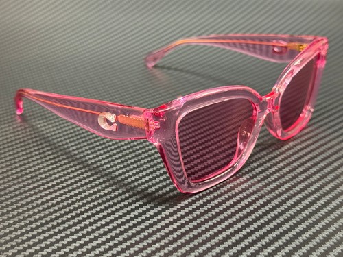 COACH HC8405U 583084 Transparent Pink Women's 54 mm Sunglasses - Picture 3 of 5