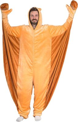 Adult Unisex Flappy Pajama Suit - Halloween Cosplay Costume Jumpsuit for All