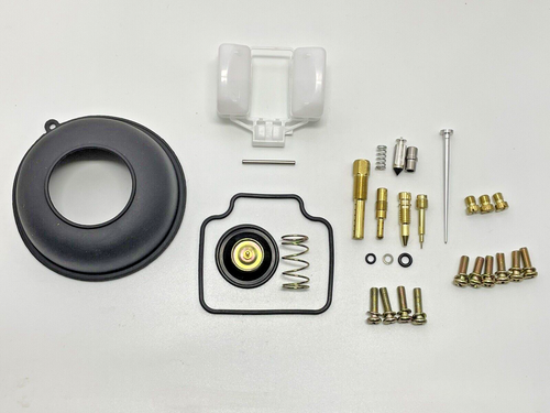 Carburettor Rebuild kit Fits Honda NX 650 Dominator jets float needle diaphragm - Picture 2 of 5