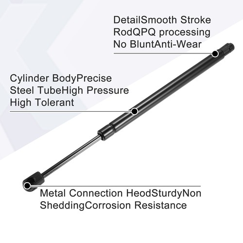 2pcs Front Hood Lift Support Gas Struts for Chevrolet Corvette 2005-2012 Black - Picture 5 of 7