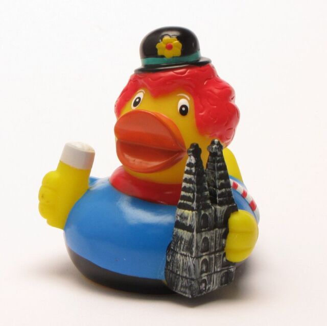 Badeente City Duck ® Koeln Quietscheentchen Plastikente Quietscheente Gummiente Badeente City Duck ® Koeln Quietscheentchen Plastikente Quietscheente Gummiente