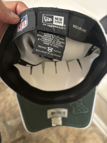 NWT New York Jets NFL 39Thirty New Era Gray Hat Cap Medium/Large New With Tags - Picture 3 of 6