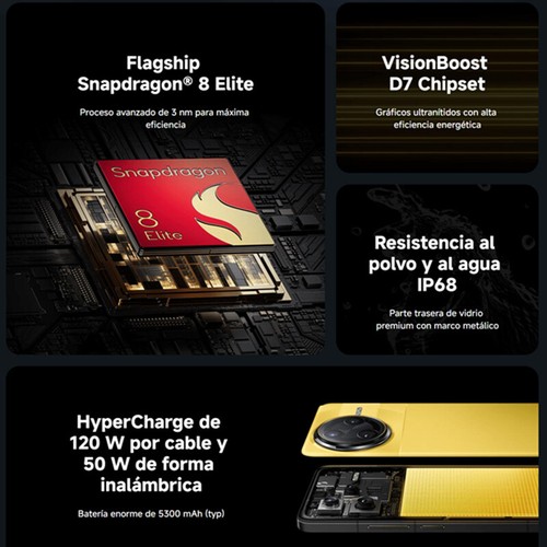 Xiaomi POCO F7 Ultra 12GB+256/16GB+512GB Smartphone NFC 120Hz 50MP 6,67" Globale - Imagen 11 de 25