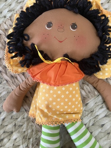 🍊Vintage Strawberry Shortcake Orange Blossom Rag Doll Kenner (1983) RARE - Picture 10 of 21