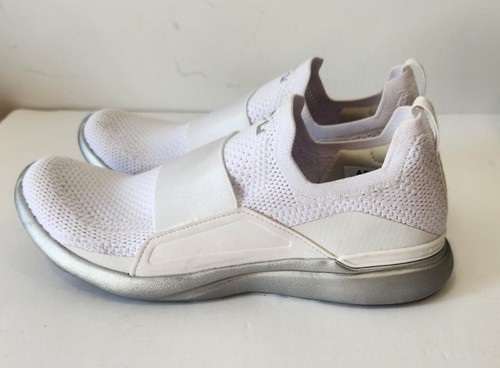 APL Womens Techloom Bliss White Chrome Running  Shoes 8.5 Athletic Sneakers Gym - Bild 5 von 10