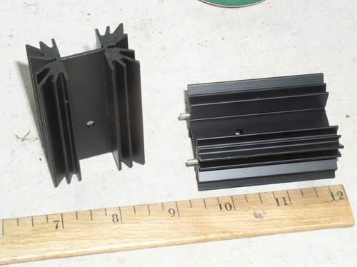 2 WAKEFIELD 65725ABEP TO-220 247 218 PCB POWER TRANSISTOR HEAT SINK HEATSINK USA - Picture 5 of 7