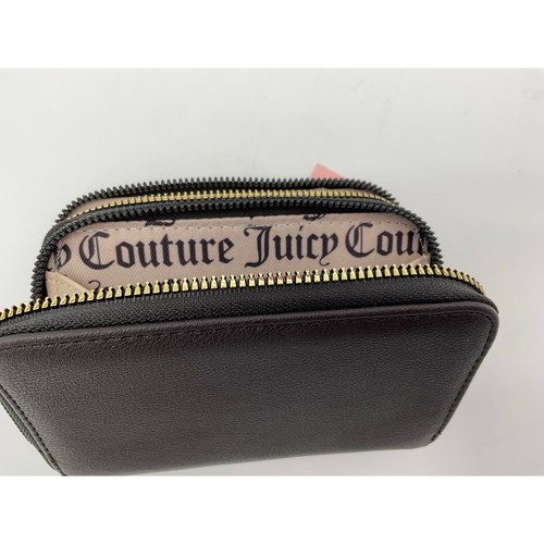 Juicy Couture Double Zip Around Wallet Dusty Blush and Charcoal - Bild 4 von 6