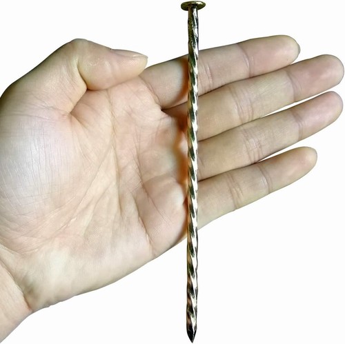 MAOMBO Estacas de Césped Artificial Metal Galvanizado Espiral Paisaje Picos para Falso - Imagen 6 de 7