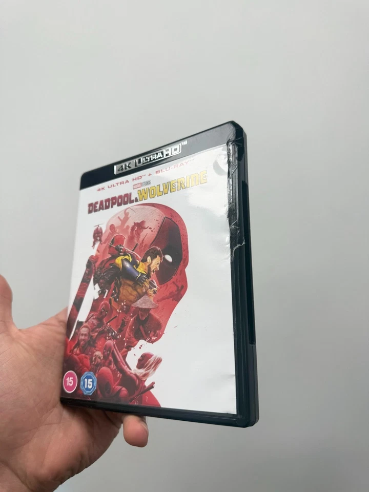 Deadpool & Wolverine (4K UHD / Blu-Ray) Marvel - Damaged Case See Pics - Image 2 of 4