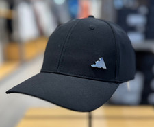 adidas Metal Logo Cap Unisex Golf Cap Sports Training Hat Black OSFM NWT IS6570