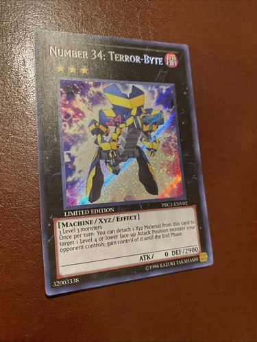 Number 34: Terror-Byte NM PRC1-ENV02 | 2012 Collection Tin Limited Edition Yugi - Picture 2 of 8
