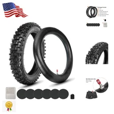 90/100-14 Dirt Bike Tire and Inner Tube - Unmatched Durability & Air Retention