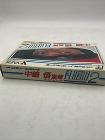 F1 HERO 2 Nakajima Satoru Nintendo Famicom FC NES Used Japanese Retro Game