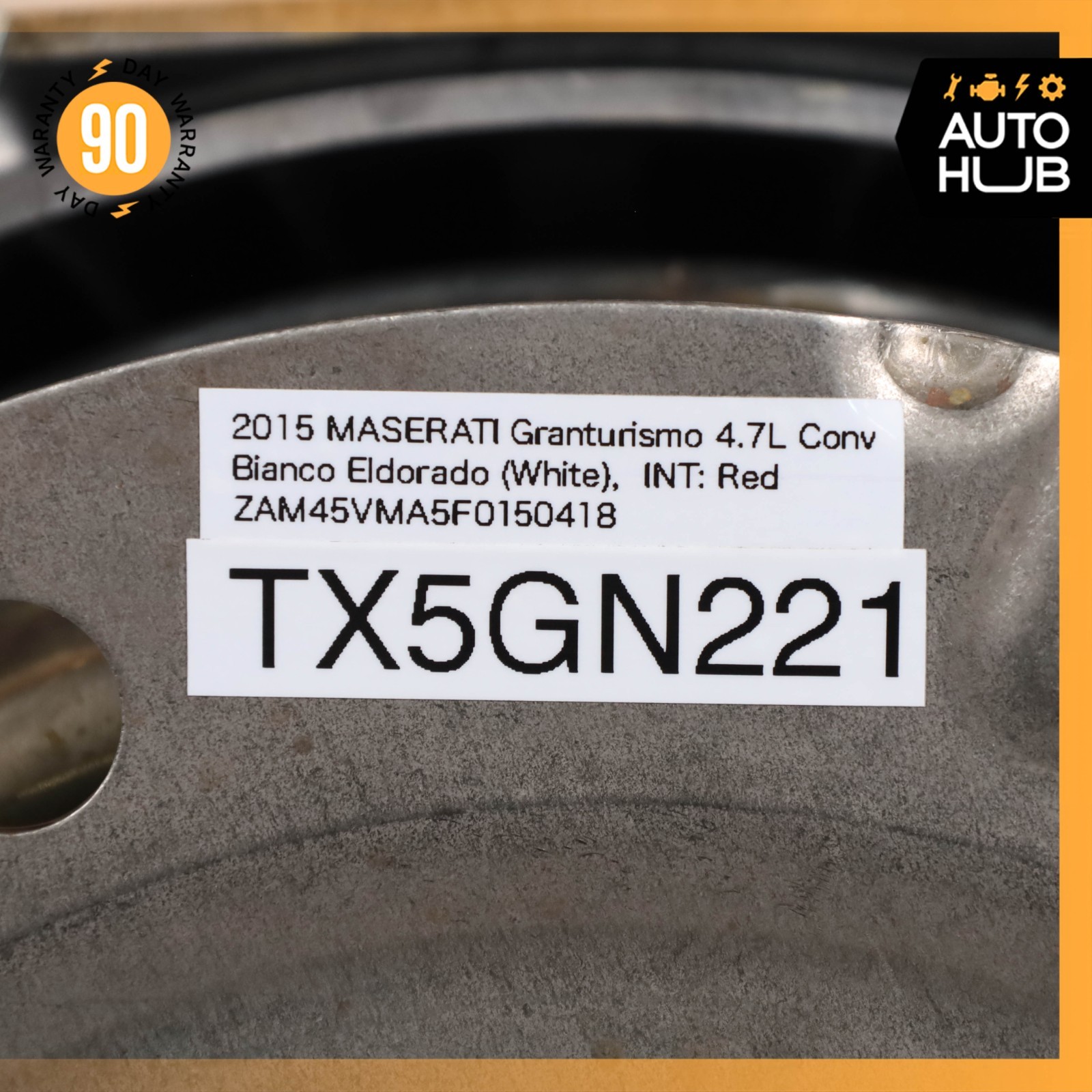 09-19 Maserati GranTurismo M145 4.7L 6HP26 50HP Automatic Transmission OEM 30k