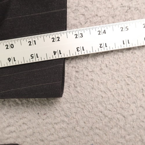 VTG Botany 500 Jacket S 38S Gray Chalk Stripe Pinstripe Blazer Made in USA - Picture 16 of 18