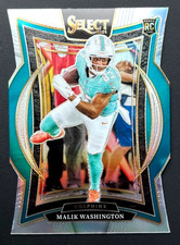 Malik Washington Silver Rookie Dye-Cut - 2024 Panini Select