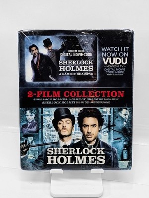 Sherlock Holmes 2-Film Collection Blu-ray W/Slipcover Robert Downey Jr. OOP NEW