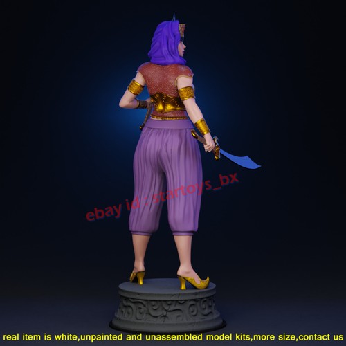 Talia al Ghul Female 1/8 1/6 1/4 1/3 Unpainted Model Kit Unassembled 3D Print GK - Picture 3 of 9