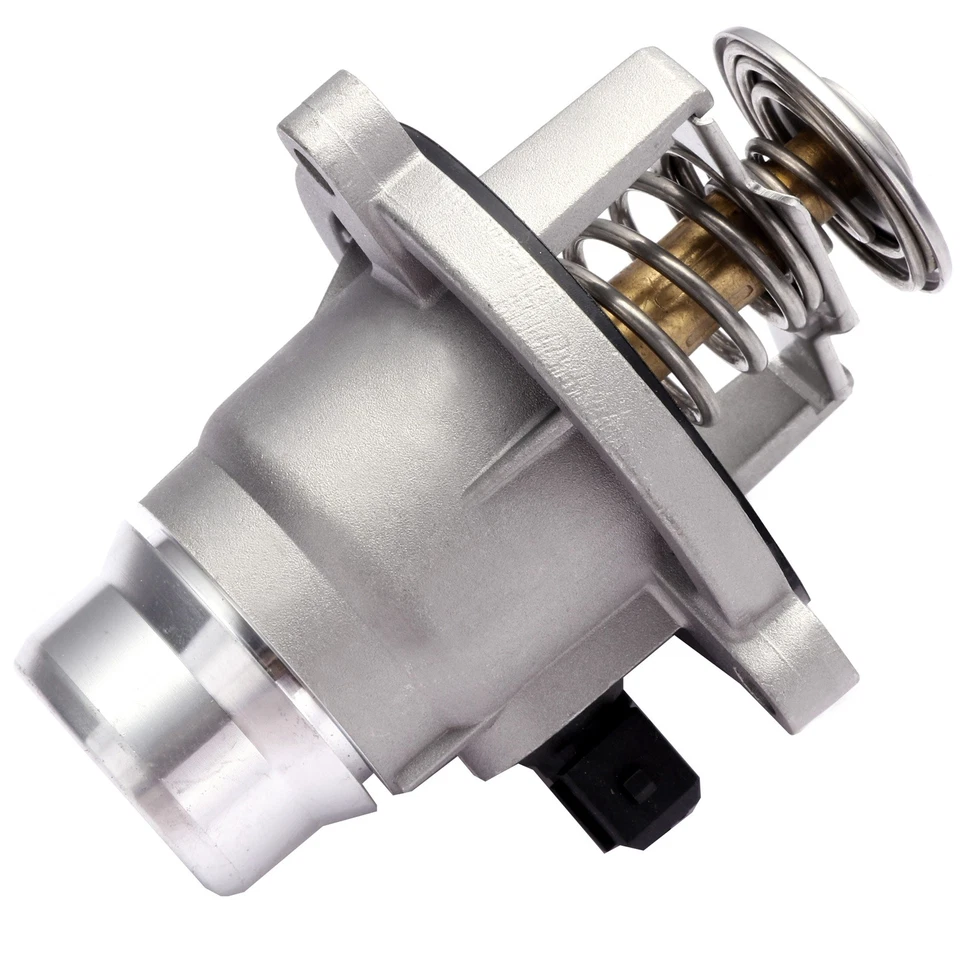 Conjunto de termostato de refrigerante de motor para BMW 545i 550i 645Ci 650i 740i 745Li 750i Foto 4 de 4