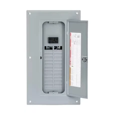 Square D Indoor Main Breaker Load Center 125 Amp 24 Space 48 Circuit Panel Box