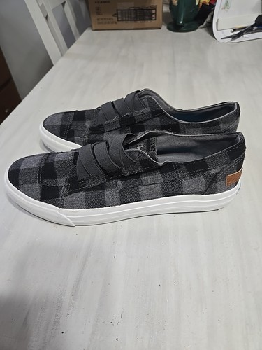 Blowfish Malibu MARLEY Gray Buffalo Check Women’s Sneakers 🌺 Size 8.5 - Picture 5 of 7