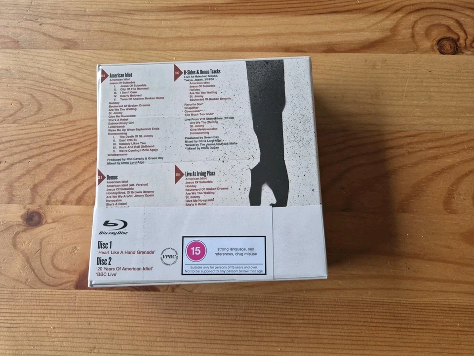 4 CD + 2 Blu-Ray Box NEU + in Folie Green Day American Idiot 20 Reprise Records - Bild 3 von 4