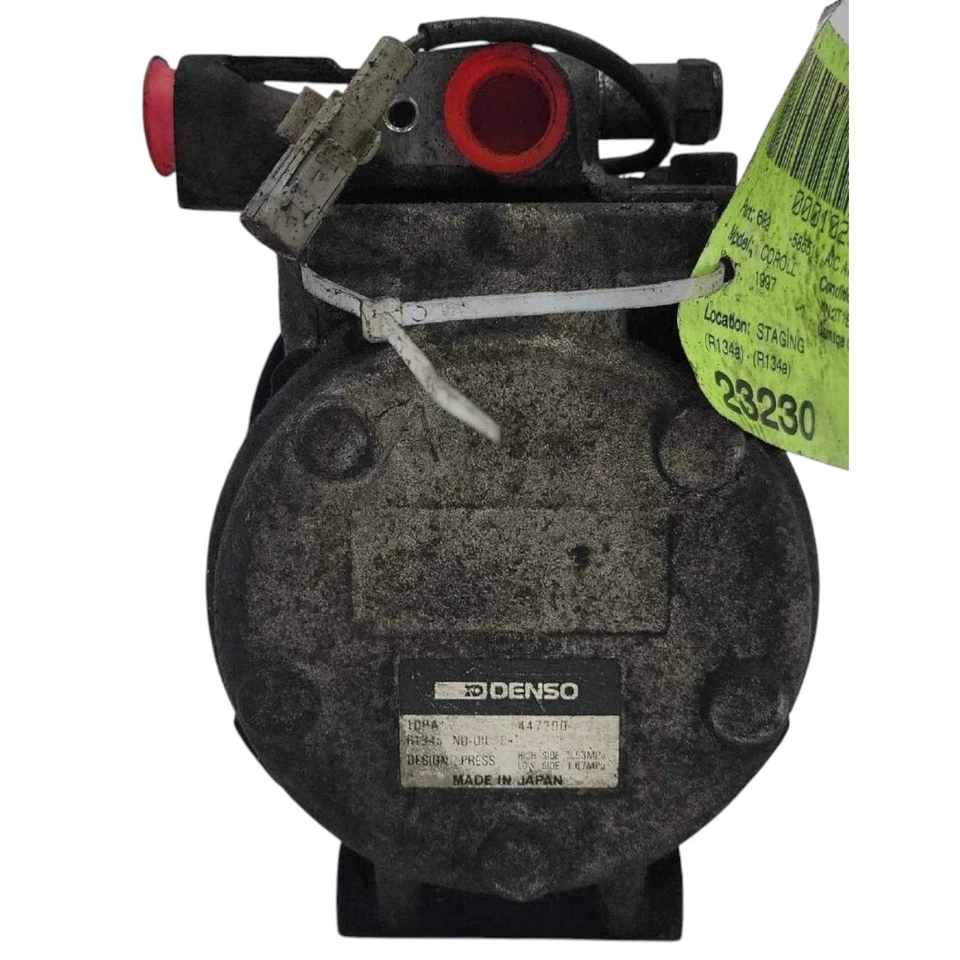 Toyota Corolla 1993-1997 compresor de aire acondicionado OEM Foto 4 de 4