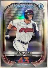 2021 Bowman - Bowman Scouts Top 100 Nolan Jones #BTP-43 (RC)