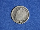 1854- Seated Liberty Half Dime #P30388