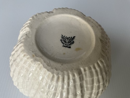 Small Vtg. Japan Textured Shell Like Dish/Planter/Bowl for Home Decor Coastal - Picture 4 of 8