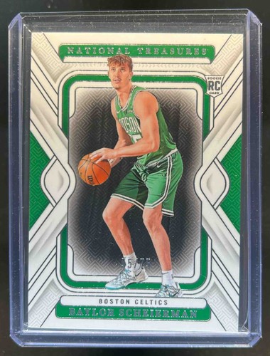 2024-25 National Treasures Baylor Scheierman RC Rookie #55/75 Celtics