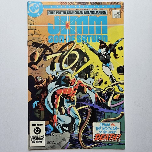 Lote De Colección De 4 Cómics JEMM SON OF SATURN 1-4 DC 1984 En Muy Buen Estado+ Miniserie - Imagen 4 de 9