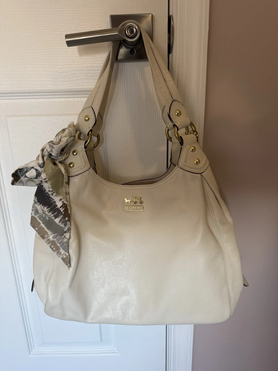 Coach ショルダーバッグ ホワイト バッグ & ハンドバッグ 女性用 | eBay