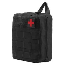 KFFKFF 250-Piece Survival First Aid Kit, Trauma Bag, Emergency Gear